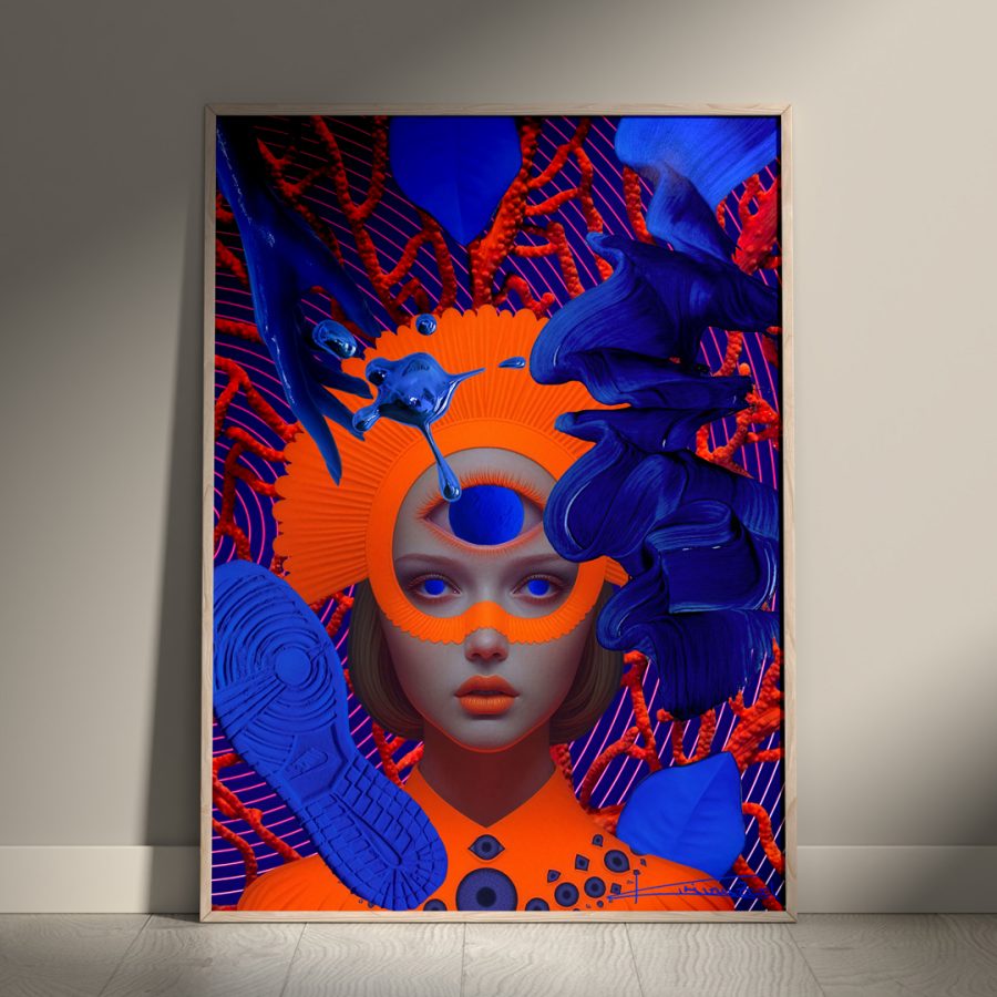 Electric Blue.